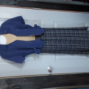 Vintage Robbie Bee dress outfit